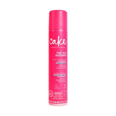 Cake Beauty Volumizing Dry Shampoo, The Do Gooder - Absorbs Oil, Adds Volume, Refreshes Hair - Residue Free - With Cornstarch - For All Hair Types - 120 g