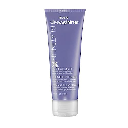 Deepshine PlatinumX Lusterizer by Rusk for Unisex - 4 oz Cream