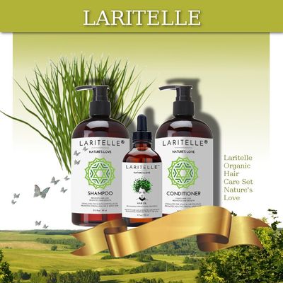 Laritelle Organic Hair Growth Set Nature's Love