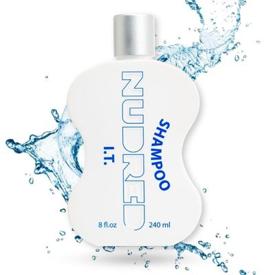 Nudred Shampoo I.T., Shampoo for Black Women &amp; Men, Clean Wash for Curly Hair, Sculpted Hair Coils, Curls, Twists &amp; Locs Hair Care, Strengthening Shampoo for Natural Hair, Paraben &amp; Sulfate Free, 8 Oz