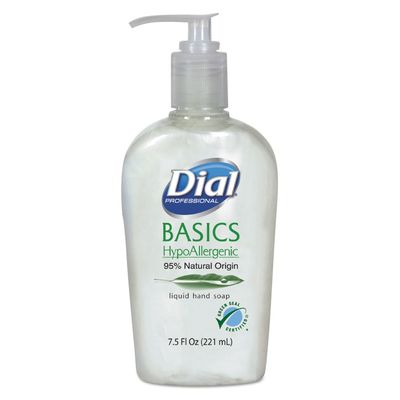 Dial Professional 06028CT Basics Liquid Hand Soap 7.5 oz Rosemary &amp; Mint 12/Carton