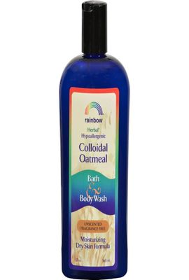 Rainbow Research Colloidal Oatmeal Unscented Bath &amp; Body Wash, 12 Oz