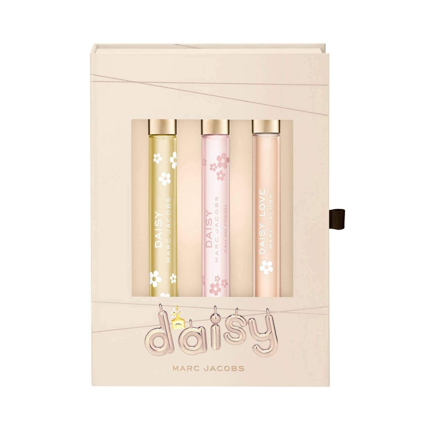 Marc Jacobs Daisy Mini Perfume for Women Travel Spray EDT Gift Set- Daisy, Eau So Fresh, Love