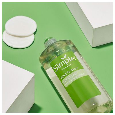 Simple Micellar Cleansing Water 13.5 Fl Oz (Pack of 2)