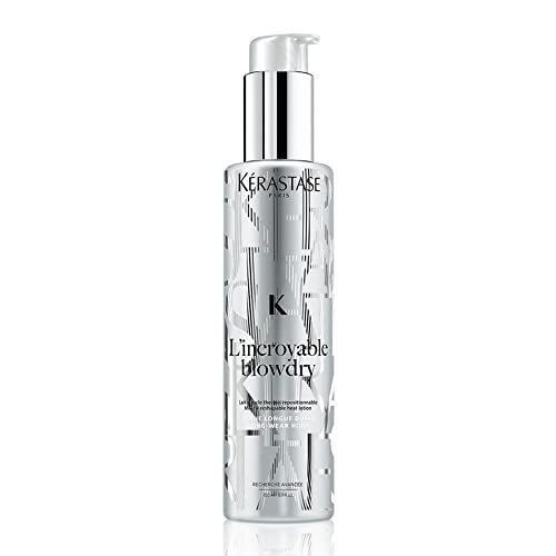 Kerastase L&#39;incroyable Blow dry Hair Lotion | Miracle Reshapable Heat Serum | Extreme Frizz Control | Heat Protectant | With Glycerin | For Fine to Normal Hair |5.1 Fl Oz
