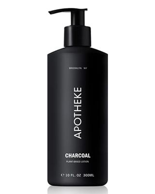 APOTHEKE Scented Hand &amp; Body Lotion for Women &amp; Men, Charcoal (10 fl oz)