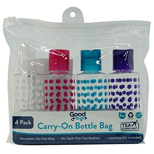 Handy Solutions Good To Go 5-piece Bottle Kit, Multicolor, 3 Ounce