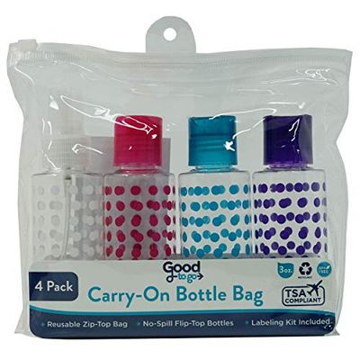 Handy Solutions Good To Go 5-piece Bottle Kit, Multicolor, 3 Ounce