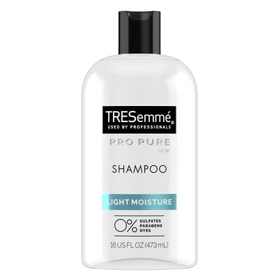 TRESemm Pro Pure Shampoo For Daily Moisture Light Moisture Paraben Free, Dye Free Shampoo 16 oz