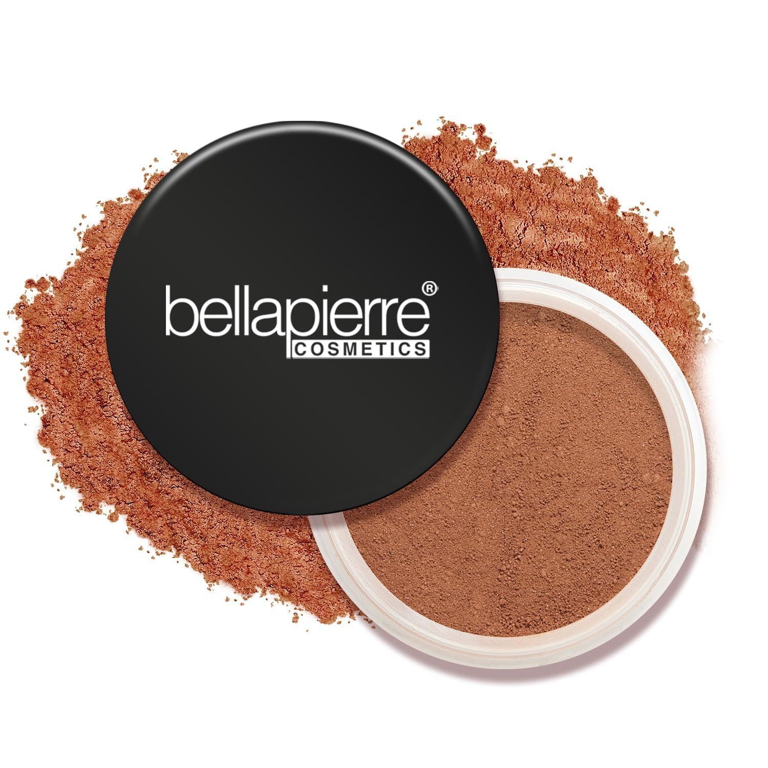 bellapierre Mineral Foundation SPF 15 - Loose Powder Foundation | Vegan &amp; Cruelty Free Natural Makeup | Full Coverage Matte Finish | Hypoallergenic | Oil &amp; Talc Free - 0.32 Oz - Chocolate Truffle