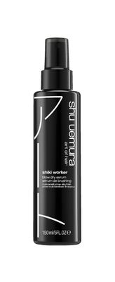 Shu Uemura Shiki Worker Multi-Benefit Hair Primer | Anti-Frizz, Shine &amp; Straightening Primer | Reduces Frizz, Boosts Radiance, Smooths Texture | For Air-Drying, Blowouts &amp; Smooth Hairstyles