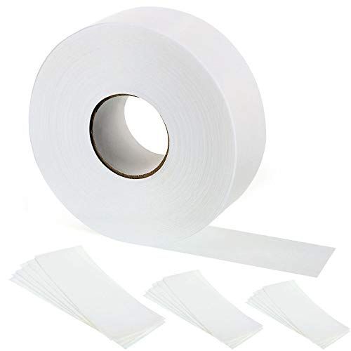 Maitys Wax Strips Roll, Non Woven Muslin Strips for Body and Facial Hair Removal, 2.75&quot; x 50 Yards, White