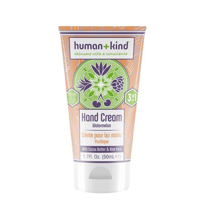 Human+Kind Moisturizing Hand Cream Watermelon - Hydrating Cream with Avocado Oil and Shea Butter - Intense, Fast Absorbing Moisturizer for Smooth Skin - For Dry, Cracked Skin - 1.7 oz