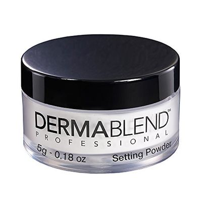 Dermablend Loose Setting Powder, Translucent Face Powder Makeup &amp; Finishing Powder, Mattifying Finish and Shine Control , Travel Size .18oz.