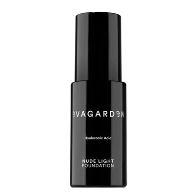 EVAGARDEN Nude Light Foundation - Fluid and Sensorial Makeup - With Moisturizing Properties - Smooth Coverage Blurs Small Imperfections for Flawless Appearance - 284 Honey - 1.01 oz