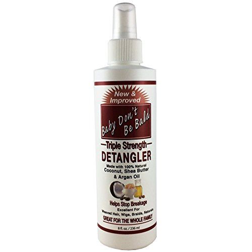 Baby Don&#39;t Be Bald] TRIPLE STRENGTH DETANGLER 8OZ LEAVE IN CONDITIONER