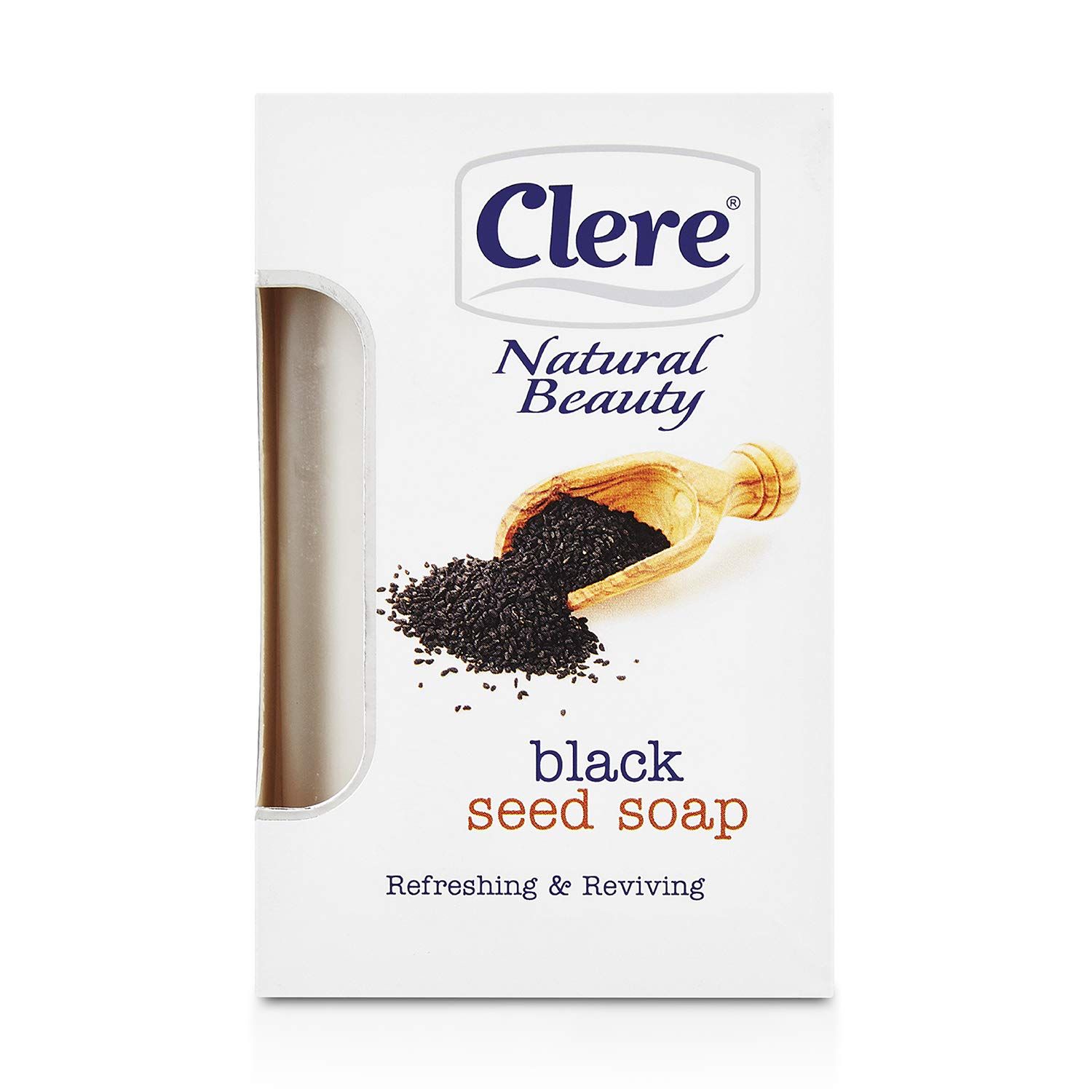 Clear Natural Beauty Soap (Black Seed Oil Soap, 1 Pack)