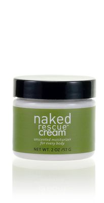 MGA Vegan Unscented Cream - Naked Rescue Body &amp; Face Moisturizer | Natural &amp; Organic Skin Care Moisturizer For Dry &amp; Sensitive Skin | Fragrance Free, Non Greasy &amp; Hydrating Cream | 2oz