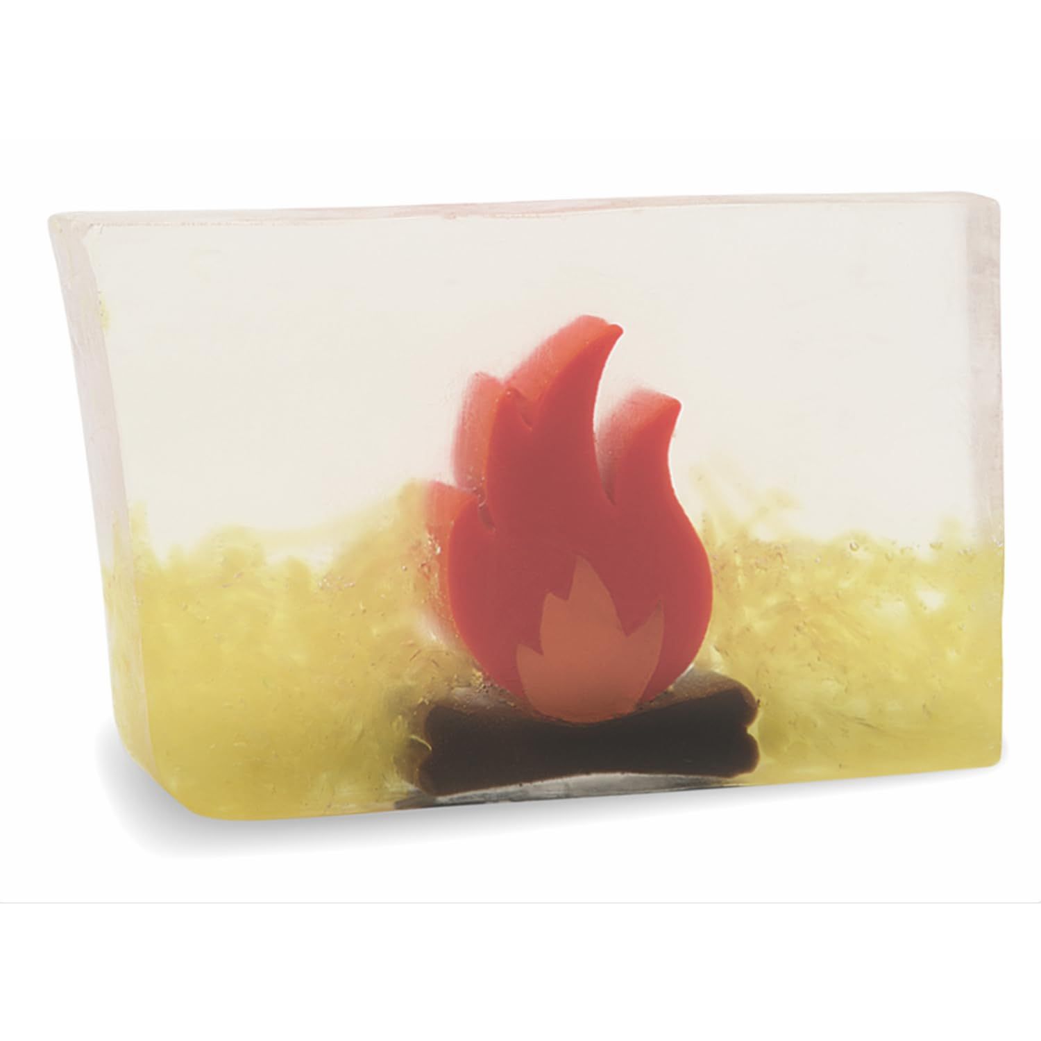 Primal Elements Glycerin Bar Soap | Helps All Skin Types, Sensitive, Oily &amp; Dry Skin | NO PARABENS, VEGAN, GLUTEN FREE, 100% VEGETABLE BASE - (Campfire)