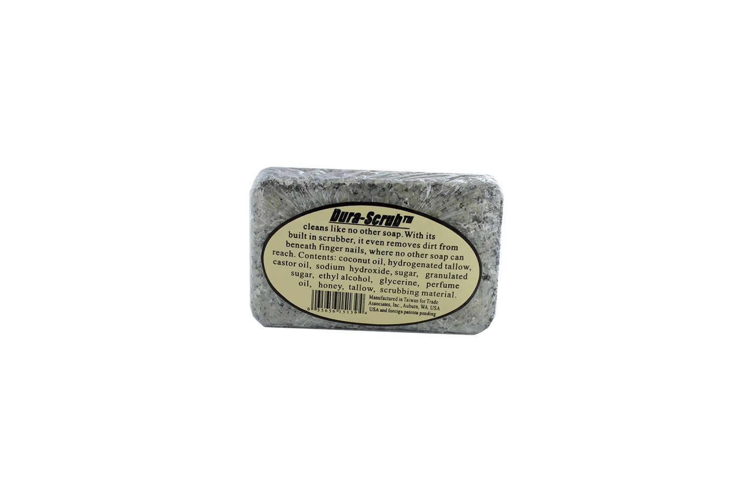 Dura-Block AF4408S Black/Grey Dura-Scrub Soap - 4 oz.