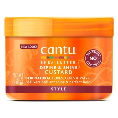 Cantu Shea Butter for Natural Hair Curling Custard, 12 Ounce