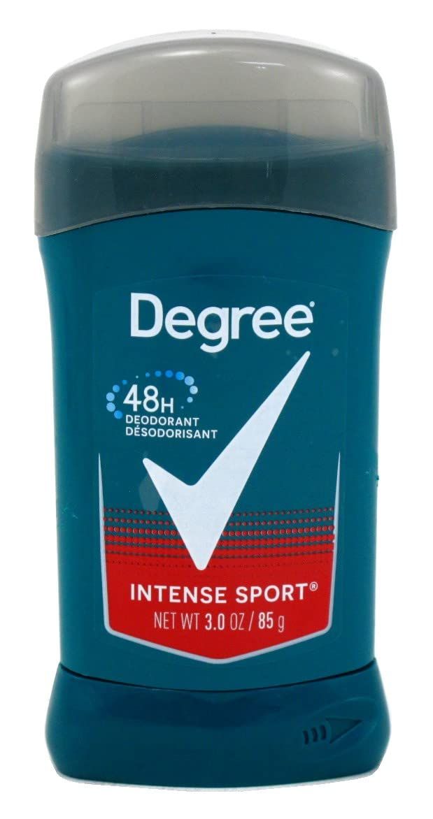 Degree Deodorant 3 Ounce Mens Time Released Intense Sport, 3 Ounce (Pack of 2)