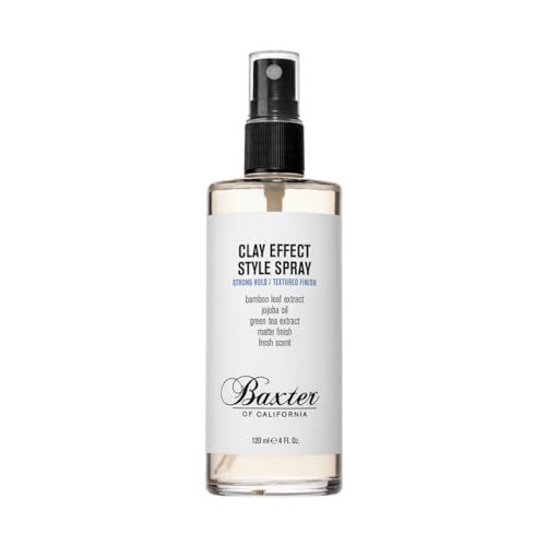 Baxter of California Clay Effect Style Spray for Men | Textured Finish | Strong Hold | Hair Styler | 4 fl. oz.