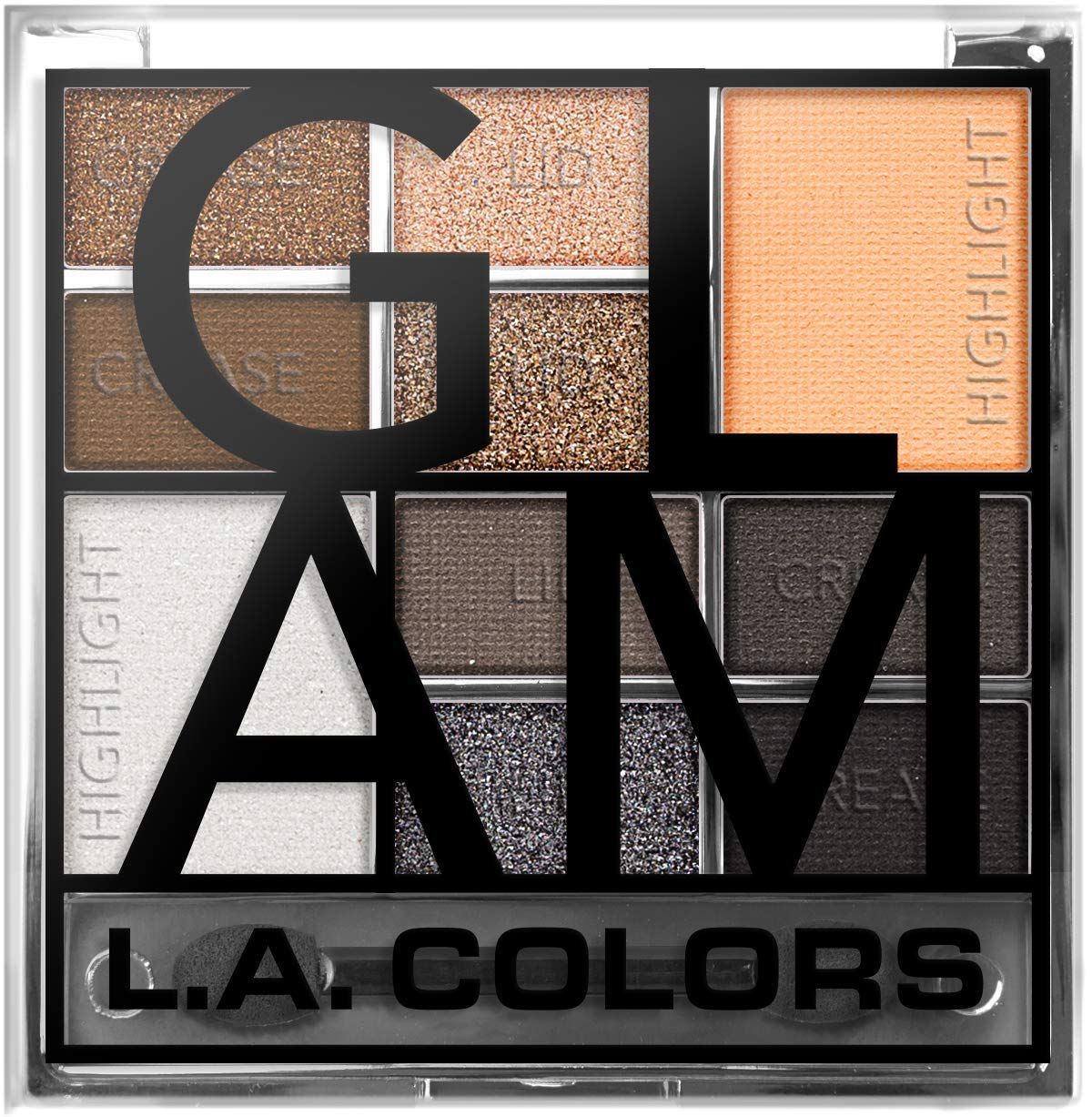 L.A. COLORS Color Block Eyeshadow, Cool CES137