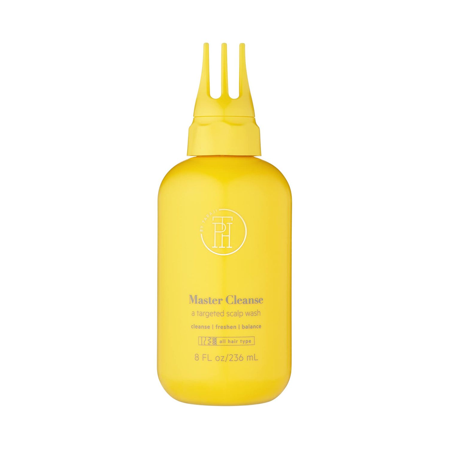 TPH BY TARAJI Master Cleanse Scalp Treatment Wash Hair Rinse For Buildup | With Tea Tree Oil, Eucalyptus Oil, and Witch Hazel Water | Vegan, Sulfate &amp; Cruelty-Free | For Women &amp; Men, 8 fl. oz