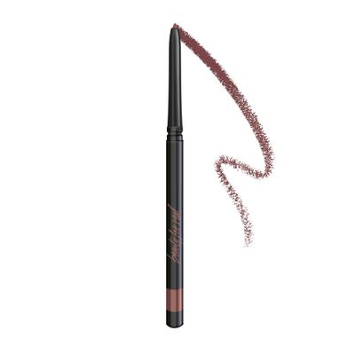 Beauty For Real D-Fine Lip Liner Pencil, Neutral Deep - Universal, Long-Wear Shade - Define, Enhance &amp; Perfect Lip Shape - Creamy Texture for Easy Application - No Sharpener Required - 0.012 oz