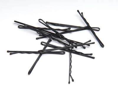 Diane, 2" Bobby Pins D452, BLACK, 300 Count