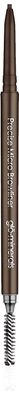 Glo Skin Beauty Precise Micro Browliner | Long-Lasting, Wax-Based Formula Glides On Skin and Shapes Your Brows, (Dark Brown)