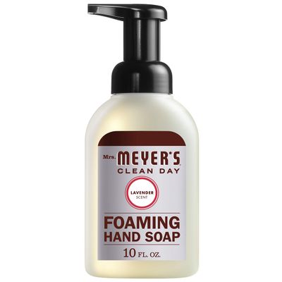 MRS. MEYER&#39;S CLEAN DAY Foaming Hand Soap, Lavender Scent, 10 Fl oz (Pack of 1)