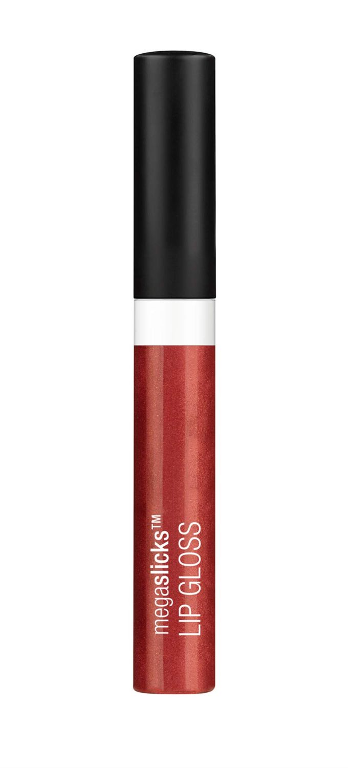 wet n wild MegaSlicks Lip Gloss, Ultra-Glossy, Vitamin-E Enriched, Ultra-Gloss High Shine Moisturizing, Cruelty-Free &amp; Vegan - Red Sensation