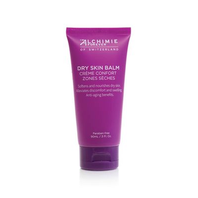 Alchimie Forever Dry Skin Balm | Silky Cream Balm Softens &amp; Nourishes Dry, Chapped, Shea Butter, Jojoba, &amp; Willow Bark I Ideal for Hands, Feet, Elbows, Knees I Anti-Aging 3oz