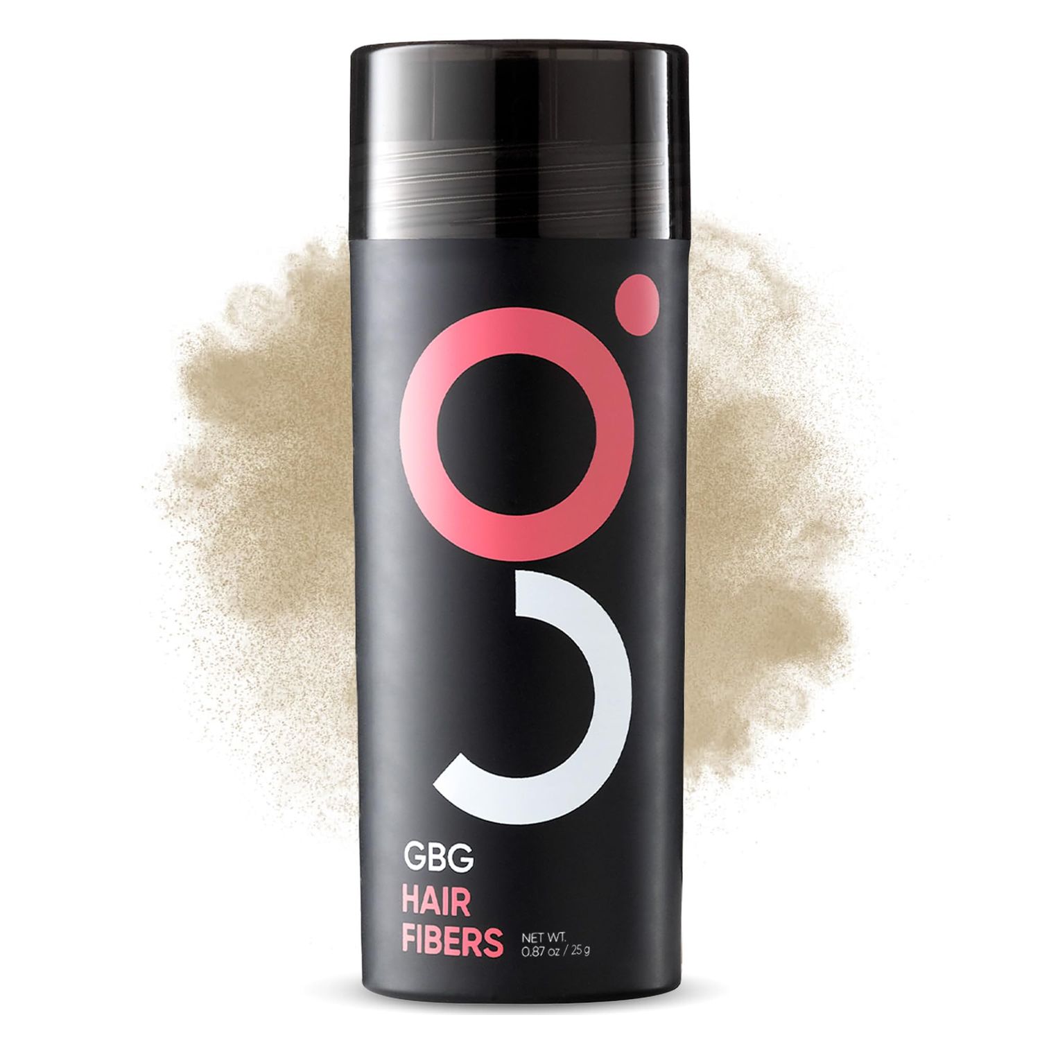 GBG Womens Hair Fibers for Thinning, Fine Hair &amp; Bald Spots, Light Blonde - Thickening Fibers for Instant Cover Up &amp; Volume in 30 Seconds, Touch Up and Thickener for Women &amp; Men 25g - Cruelty Free