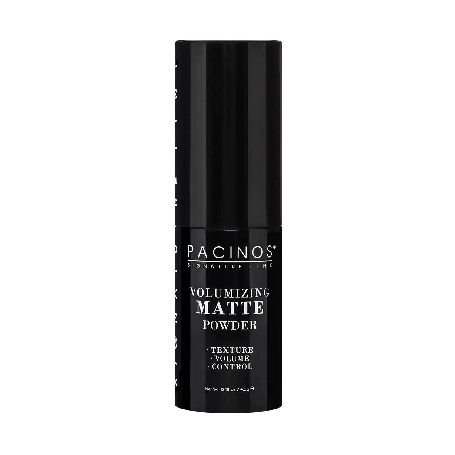 Pacinos Volumizing Matte Hair Powder - Adds Texture, Volume, Controls &amp; Absorbs Excess Oil for Natural Finish, All Hair Types, 4.5 g.