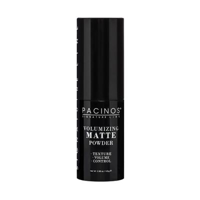 Pacinos Volumizing Matte Hair Powder - Adds Texture, Volume, Controls &amp; Absorbs Excess Oil for Natural Finish, All Hair Types, 4.5 g.