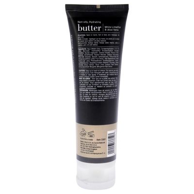 Cuccio Naturale Butter Blends - Ultra-Moisturizing, Renewing Scented Body Cream - Deep, Renewing Hydration For Dry Skin Repair - Made With All Natural Ingredients - White Limetta & Aloe Vera - 4 Oz