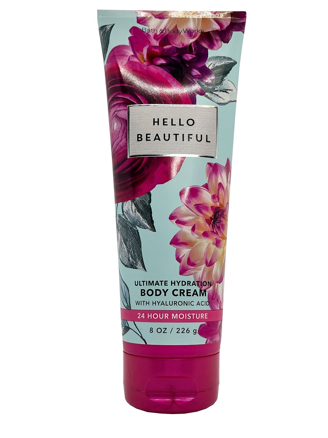 Bath &amp; Body Works Hello Beautiful Ultra Shea Cream - 8 Fl Oz Moisturizer for All Skin Types