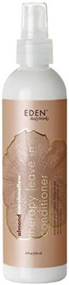 EDEN BodyWorks Almond Marshmallow Therapy Leave-In Conditioner | 8 oz | Detangle, Moisturize &amp; Soften Hair