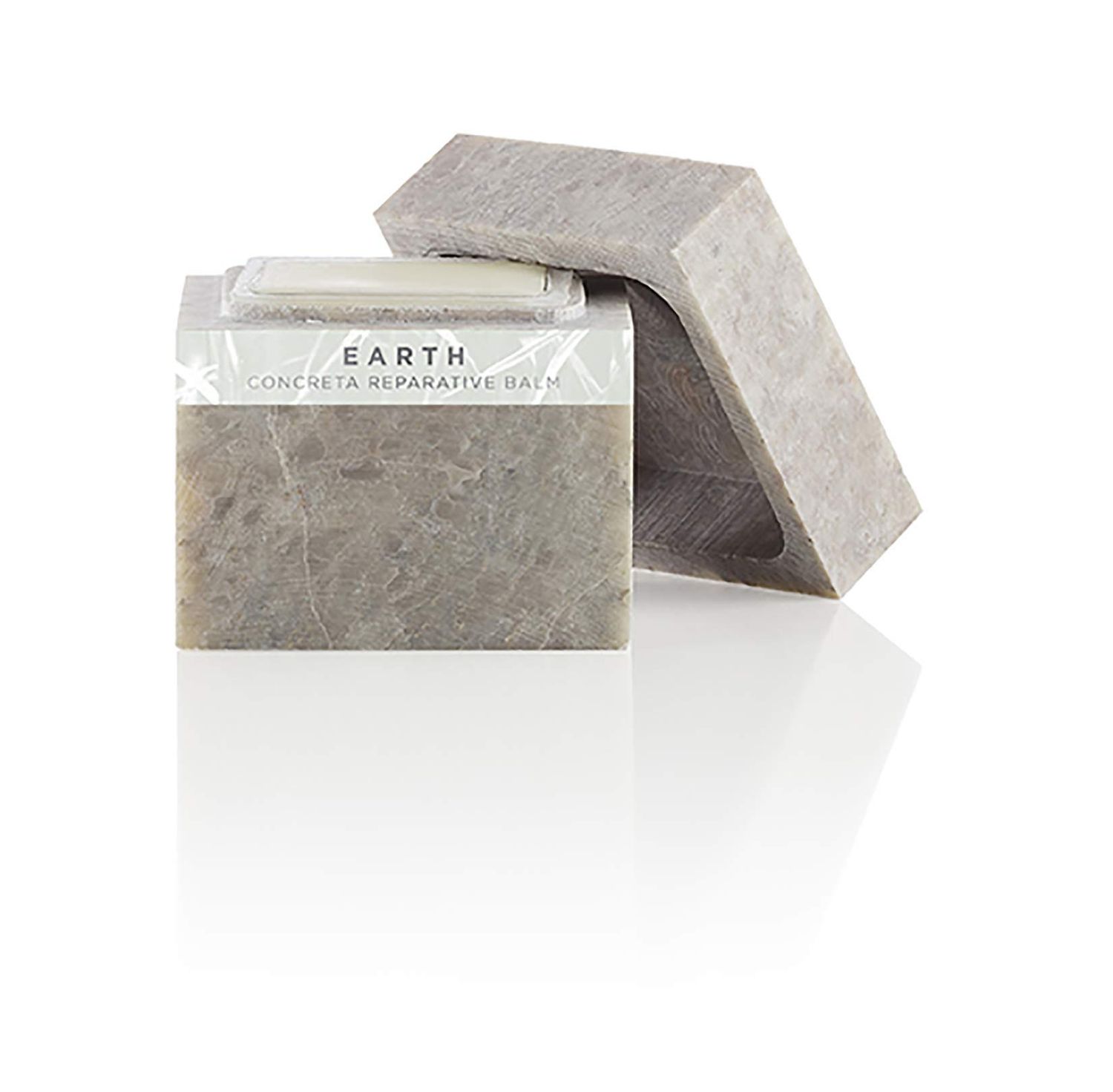 Zents Concreta Firming Repair Balm &amp; Solid Parfum (Earth Fragrance) | Moisturizing Shea Butter &amp; Coconut Oil for Skin | 1.25 fl oz