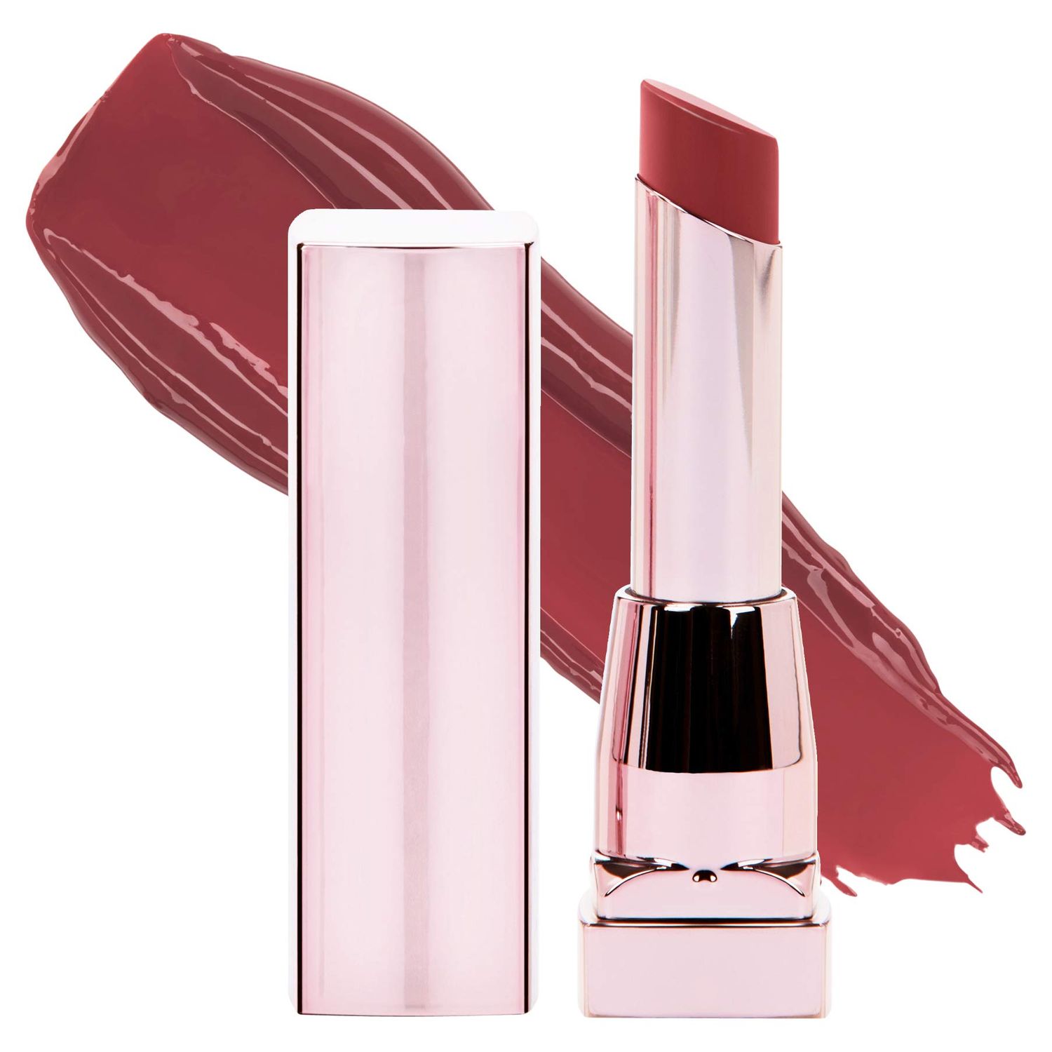 Maybelline New York Color Sensational Shine Compulsion Lipstick Makeup, Scarlet Flame, 0.1 Ounce