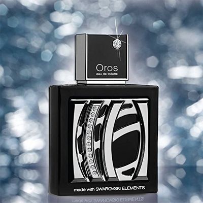 Armaf Oros 2.9 Oz Eau De Parfum Spray for Men with Swarovski Elements