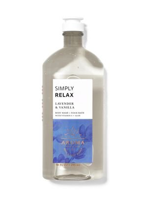 Bath &amp; Body Works Aromatherapy Sleep - Lavender + Vanilla Body Wash &amp; Foam Bath, 10 Fl Oz