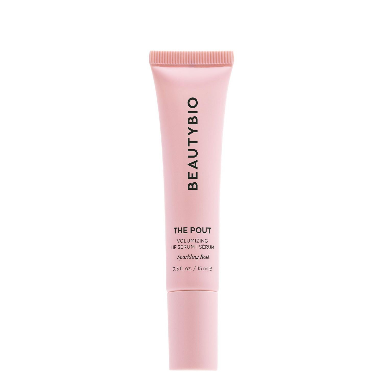 BeautyBio The Pout: Volumizing Lip Serum. Sparkling Rose