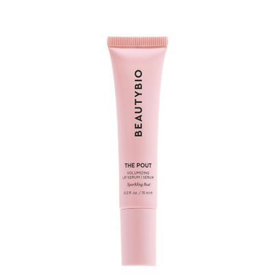 BeautyBio The Pout: Volumizing Lip Serum. Sparkling Rose