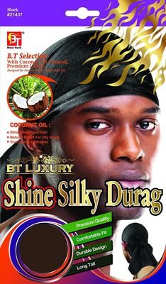 Beauty Town Shine Silky Durag (Brown)