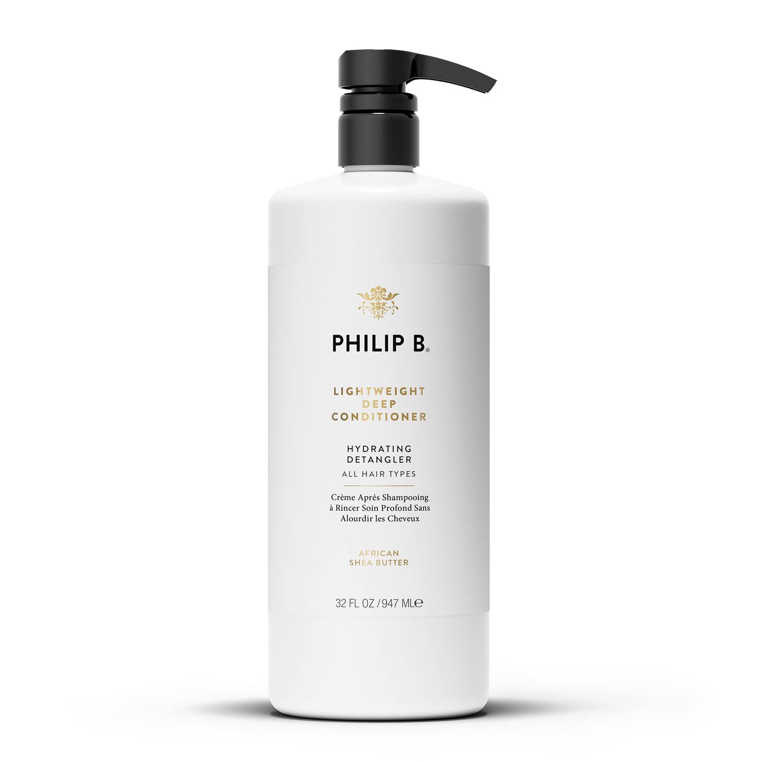 PHILIP B Light-Weight Deep Conditioner 32 oz. (947 ml) | Hair Moisturizer Detangler, Adds Shine and Smoothness to Hair, All Hair Types
