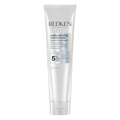 Redken Bonding Leave In Conditioner for Damaged Hair | Acidic Bonding Concentrate | Sulfate Free Leave In Treatment | Strengthens Weak Hair | Hair Repair | Safe for Color-Treated Hair &amp; All Hair Types